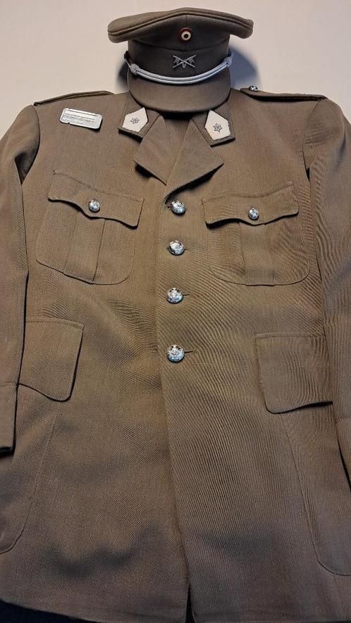 BELGIQUE - ABL - 2 LANCIERS - uniforme adjudant - BD soldat, Verzamelen, Militaria | Algemeen, Landmacht, Kleding of Schoenen