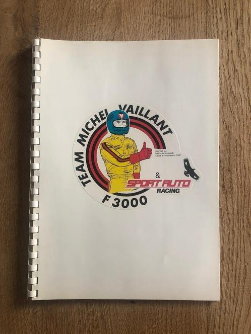 persmap Team Michel Vaillant F3000  Jean Graton 1988, Verzamelen, Automerken, Motoren en Formule 1, Formule 1, Ophalen of Verzenden