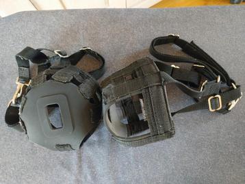 2 identieke graasmaskers pony Harry's  nieuwstaat  beschikbaar voor biedingen