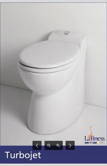 WC vergruizer, Enlèvement, Utilisé, Toilettes