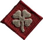US WW2 4th Army patch, Ophalen of Verzenden