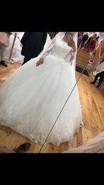 Trouwjurk, Kleding | Dames, Trouwkleding en Trouwaccessoires, Ophalen, Zo goed als nieuw, Wit, Trouwjurk