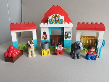 duplo 10868 - poney club de la ferme, Enlèvement ou Envoi, Utilisé, Ensemble complet, Duplo