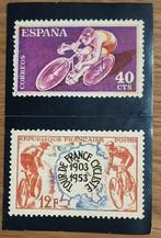 Timbre-poste / Postzegel - 25a / 25b (Panini Sprint 71) - St, Sport, Zo goed als nieuw, Verzenden