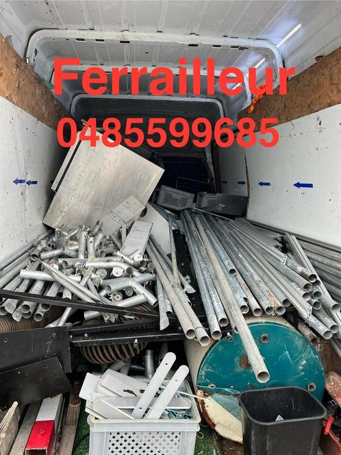 Ferrailleur Alex 0485599685 retirer tous metal gratis, Doe-het-zelf en Bouw, Metalen, Zo goed als nieuw, Ophalen of Verzenden