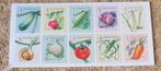 1 blaadje postzegels groenten, Timbres & Monnaies, Timbres | Europe | Belgique, Sans timbre, Enlèvement ou Envoi, Non oblitéré