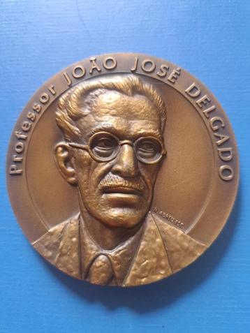 1986 Portugal medaille Joao José Delgado in brons beschikbaar voor biedingen