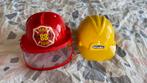 Déguisement - casques de pompier et de chantier, Enlèvement, Comme neuf, Garçon ou Fille