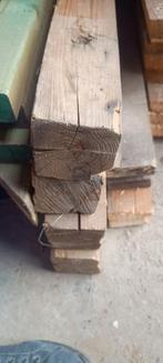 Houten balken, Doe-het-zelf en Bouw, Ophalen, Gebruikt, 200 tot 250 cm, 50 mm of meer