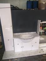 Badkamermeubel, Huis en Inrichting, Badkamer | Badkamermeubels, Ophalen, Gebruikt, 100 tot 150 cm, Minder dan 100 cm