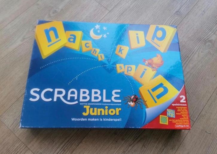 Scrabble Junior, Hobby en Vrije tijd, Gezelschapsspellen | Bordspellen, Gebruikt, Ophalen