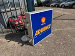Grote Shell oude reclame lichtbak, Verzamelen, Merken en Reclamevoorwerpen, Ophalen, Gebruikt, Lichtbak of (neon) lamp