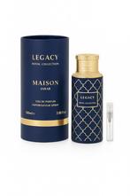 Legacy by Maison Asrar | Sample, Handtassen en Accessoires, Uiterlijk | Parfum, Ophalen of Verzenden, Nieuw