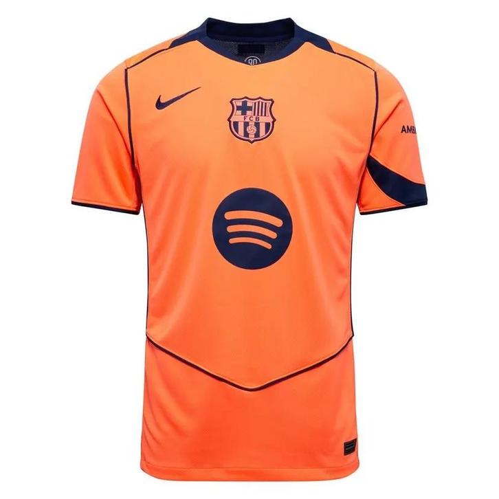 FC Barcelona 2025/2026 oranje shirt Total90, Sport en Fitness, Voetbal, Nieuw, Shirt, Verzenden