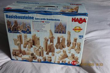 HABA Premiers blocs de construction en bois dès 1 an- boite  beschikbaar voor biedingen