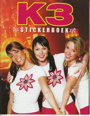 Stickerboek van Originele K3 beschikbaar voor biedingen