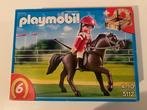 playmobil 5112 renpaard met doos en boekje, Ophalen, Complete set