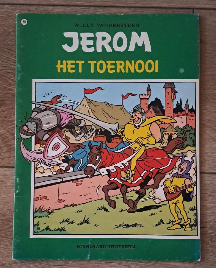 80 - Jerom - Het Toernooi, Boeken, Stripverhalen, Gelezen, Eén stripboek, Ophalen of Verzenden