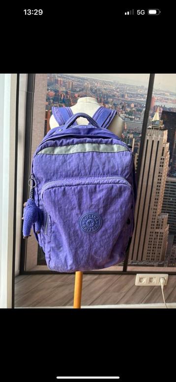 Sac à dos / Cartable KIPLING mauve beschikbaar voor biedingen