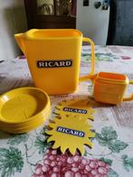 Ricard + 6 onder glas + kleine schenkkan, Verzamelen, Ophalen of Verzenden, Zo goed als nieuw, Gebruiksvoorwerp