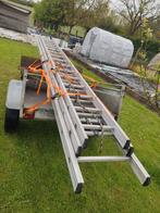 Triple échelle de chez wallemacq, Doe-het-zelf en Bouw, Ladders en Trappen, Ladder, Gebruikt, Ophalen