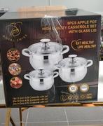 Lot des casserole inox neuf, Maison & Meubles, Enlèvement ou Envoi, Inox