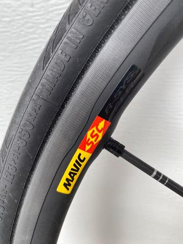 Paire de roues mavic Rsys, Vélo de course, Enlèvement, Utilisé, Mavic