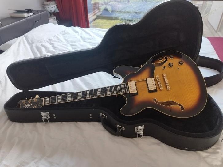 Ibanez as-153 / Ibanez ak85-dvs (voor WFP/AZG), Muziek en Instrumenten, Snaarinstrumenten | Gitaren | Elektrisch, Gebruikt, Gibson