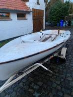 420 zeilboot + trailer, Watersport en Boten, Ophalen, Geen motor, Gebruikt, Laser