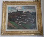 Schilderij van Jules Van de Leene: stad Neufchâteau, Ophalen