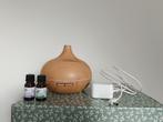 Aroma diffuser met licht + 2 geuroliën, Ophalen, Zo goed als nieuw, Aroma