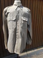 WWII chemise U.S. tan kaki pour officier sans insigne, Autres types, Autres, Enlèvement ou Envoi