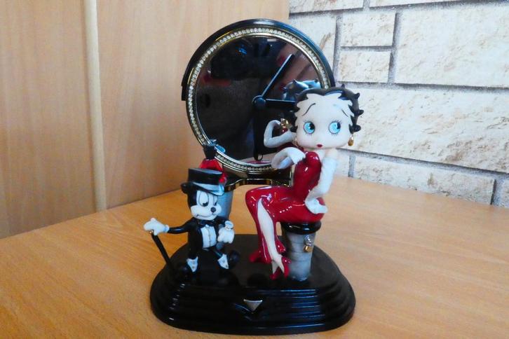 Betty Boop feestklok Franklin Mint gelimiteerde editie 1998, Verzamelen, Beelden en Beeldjes, Nieuw, Mens, Ophalen of Verzenden
