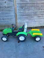 Tractor met aanhanger, Ophalen, Zo goed als nieuw