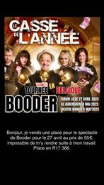 Place spectacle Booder 27 avril, Tickets en Kaartjes, Concerten | Overige, Eén persoon, April