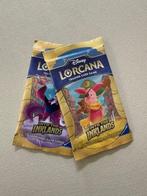 2x Disney Lorcana TCG: Into the Inklands Booster - Engels, Ophalen of Verzenden, Nieuw, Booster