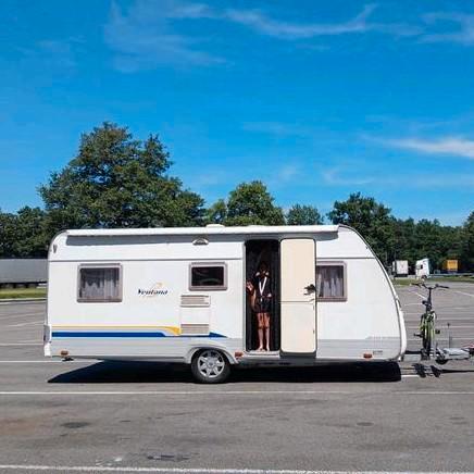 Burstner 480 TK 5/6 pers  met mover, luifel en voortent, Caravans en Kamperen, Caravans, Particulier, Ophalen