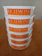 6  GRAND CENDRIERS RICHEMOND HORIZONS 12,5CM 5€ PIÈCE, Enlèvement, Neuf