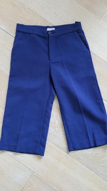 Blauwe broek (culotte) - Fracomina - maat 128 (8 jaar)