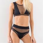 sexy Mesh bikini zwart 36, Verzenden, Nieuw, Zwart, Bikini