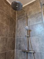 GERESERVEERD. Doucheset (opbouw) met thermostatische kraan, Ophalen, Chroom, Douche