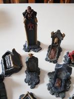 scenery tabletop 28mm, graveyard, Fantasy, D&D, 9 stuks., Hobby en Vrije tijd, Modelbouw | Figuren en Diorama's, Ophalen of Verzenden