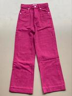 Broek jeans fuchsia wide leg Zara 164 (32) NIEUW, Nieuw, Meisje, Ophalen of Verzenden, Broek