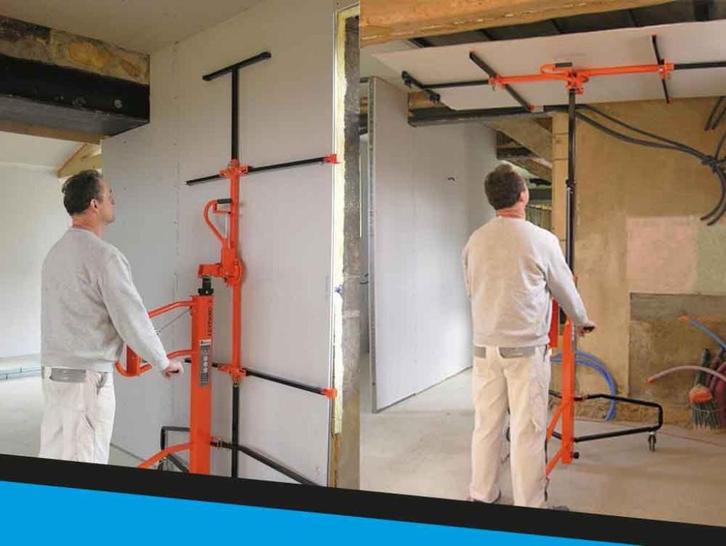 Plafondheffer voor Gyproc-platen/lift gyproc/platenheffer, Diversen, Overige Diversen, Gebruikt, Ophalen