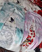 Roze en Blauwe Pyjama’s voor Zoon en Dochter (Maat S), Ophalen, Zo goed als nieuw, Maat 36 (S), Blauw