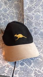 Casquette homme noir et beige motif kangourou, Enlèvement ou Envoi, Neuf, Casquette