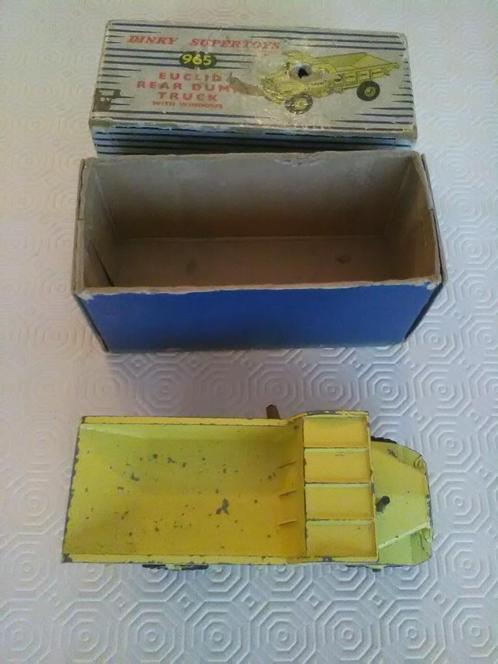Dinky Toys n 965 – met box – Euclid rear dum truck, Hobby & Loisirs créatifs, Voitures miniatures | 1:43, Bus ou Camion, Dinky Toys