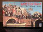 AMSTERDAM vintage bordspel uit 1973, Hobby en Vrije tijd, Gezelschapsspellen | Bordspellen, Clipper, Vijf spelers of meer, Ophalen of Verzenden