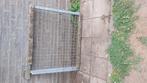 Gegalvaniseerde Tuin poort  1 meter  breed op 84 cm hoog, Gebruikt, Minder dan 100 cm, Ophalen of Verzenden, Minder dan 100 cm