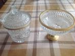 3 kristallen stukken (karaf, ijsemmer, fruitschaal), Ophalen